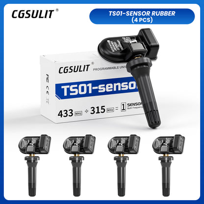 CGSULIT TS01 Universal Programmable TPMS Sensor Rubber Valve